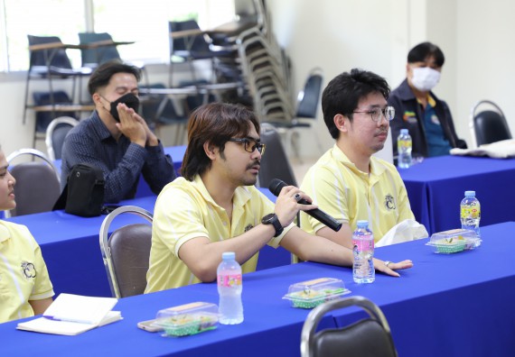 ภาพกิจกรรม   คณะวิทยาศาสตร์และเทคโนโลยี มหาวิทยาลัยราชภัฏกําแพงเพชร ต้อนรับคณะศึกษาดูงานจากห้องปฏิบัติการวิจัยและทดสอบอาหาร คณะวิทยาศาสตร์ จุฬาลงกรณ์มหาวิทยาลัย