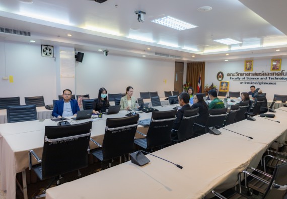 ภาพกิจกรรม   คณะวิทยาศาสตร์และเทคโนโลยี มหาวิทยาลัยราชภัฏกําแพงเพชร จัดประชุมคณะกรรมการประจำคณะวิทยาศาสตร์และเทคโนโลยี ครั้งที่ 2/2568