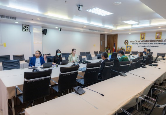 ภาพกิจกรรม   คณะวิทยาศาสตร์และเทคโนโลยี มหาวิทยาลัยราชภัฏกําแพงเพชร จัดประชุมคณะกรรมการประจำคณะวิทยาศาสตร์และเทคโนโลยี ครั้งที่ 2/2568