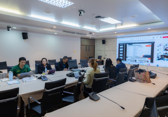 ภาพกิจกรรม   คณะวิทยาศาสตร์และเทคโนโลยี มหาวิทยาลัยราชภัฏกําแพงเพชร จัดประชุมคณะกรรมการประจำคณะวิทยาศาสตร์และเทคโนโลยี ครั้งที่ 2/2568