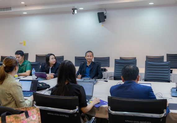 ภาพกิจกรรม   คณะวิทยาศาสตร์และเทคโนโลยี มหาวิทยาลัยราชภัฏกําแพงเพชร จัดประชุมคณะกรรมการประจำคณะวิทยาศาสตร์และเทคโนโลยี ครั้งที่ 2/2568