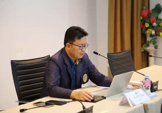 ภาพกิจกรรม   คณะวิทยาศาสตร์และเทคโนโลยี มหาวิทยาลัยราชภัฏกําแพงเพชร จัดประชุมคณะกรรมการประจำคณะวิทยาศาสตร์และเทคโนโลยี ครั้งที่ 2/2568