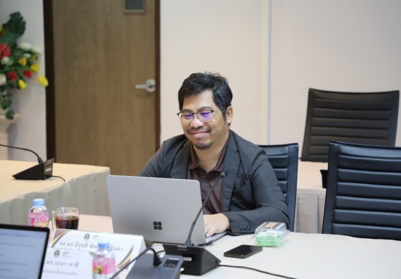 ภาพกิจกรรม   คณะวิทยาศาสตร์และเทคโนโลยี มหาวิทยาลัยราชภัฏกําแพงเพชร จัดประชุมคณะกรรมการประจำคณะวิทยาศาสตร์และเทคโนโลยี ครั้งที่ 2/2568