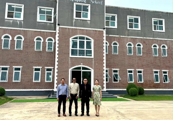 ภาพกิจกรรม  คณะวิทยาศาสตร์และเทคโนโลยี มหาวิทยาลัยราชภัฏกำแพงเพชร ปฏิบัติภารกิจลงพื้นที่เพื่อติดตามผลการอบรมหลักสูตรการพัฒนาผู้บริหารสถานศึกษา