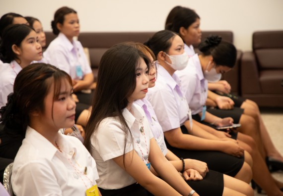 ภาพกิจกรรม  คณะวิทยาศาสตร์และเทคโนโลยี มหาวิทยาลัยราชภัฏกำแพงเพชร จัดกิจกรรมปฐมนิเทศนักศึกษาใหม่ ปีการศึกษา 2568