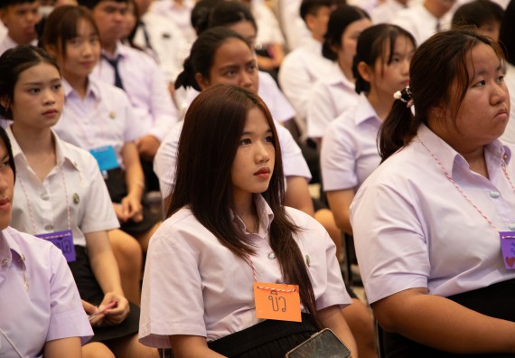 ภาพกิจกรรม  คณะวิทยาศาสตร์และเทคโนโลยี มหาวิทยาลัยราชภัฏกำแพงเพชร จัดกิจกรรมปฐมนิเทศนักศึกษาใหม่ ปีการศึกษา 2568