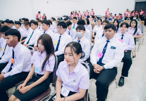 ภาพกิจกรรม  คณะวิทยาศาสตร์และเทคโนโลยี มหาวิทยาลัยราชภัฏกำแพงเพชร จัดกิจกรรมปฐมนิเทศนักศึกษาใหม่ ปีการศึกษา 2568