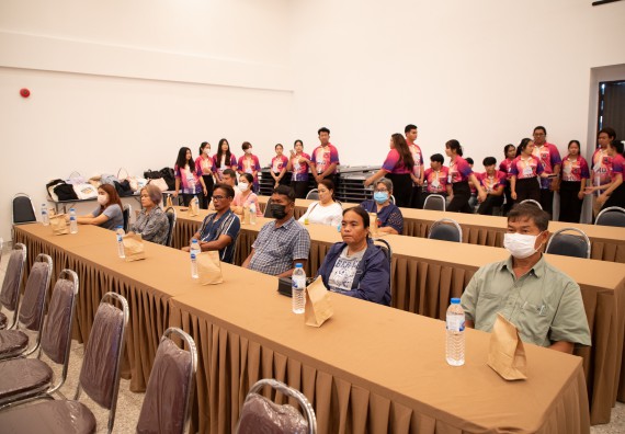 ภาพกิจกรรม  คณะวิทยาศาสตร์และเทคโนโลยี มหาวิทยาลัยราชภัฏกำแพงเพชร จัดกิจกรรมปฐมนิเทศนักศึกษาใหม่ ปีการศึกษา 2568