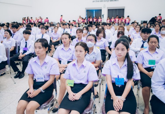 ภาพกิจกรรม  คณะวิทยาศาสตร์และเทคโนโลยี มหาวิทยาลัยราชภัฏกำแพงเพชร จัดกิจกรรมปฐมนิเทศนักศึกษาใหม่ ปีการศึกษา 2568