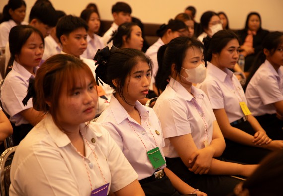 ภาพกิจกรรม  คณะวิทยาศาสตร์และเทคโนโลยี มหาวิทยาลัยราชภัฏกำแพงเพชร จัดกิจกรรมปฐมนิเทศนักศึกษาใหม่ ปีการศึกษา 2568