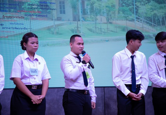 ภาพกิจกรรม  คณะวิทยาศาสตร์และเทคโนโลยี มหาวิทยาลัยราชภัฏกำแพงเพชร จัดกิจกรรมปฐมนิเทศนักศึกษาใหม่ ปีการศึกษา 2568