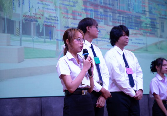 ภาพกิจกรรม  คณะวิทยาศาสตร์และเทคโนโลยี มหาวิทยาลัยราชภัฏกำแพงเพชร จัดกิจกรรมปฐมนิเทศนักศึกษาใหม่ ปีการศึกษา 2568