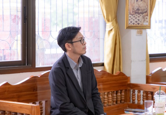 ภาพกิจกรรม คณะวิทยาศาสตร์และเทคโนโลยี มหาวิทยาลัยราชภัฏกําแพงเพชร จัดโครงการประชาสัมพันธ์รายวิชาและหลักสูตรไปยังผู้เรียนกลุ่มใหม่ (Non-age Group) โรงเรียนสลกบาตรวิทยา