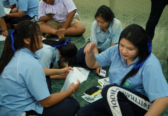 ภาพกิจกรรม  คณะวิทยาศาสตร์และเทคโนโลยี มหาวิทยาลัยราชภัฏกําแพงเพชร จัดโครงการประชาสัมพันธ์รายวิชาและหลักสูตรไปยังผู้เรียนกลุ่มใหม่ (Non-age Group) โรงเรียนพิไกรวิทยา