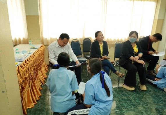 ภาพกิจกรรม  คณะวิทยาศาสตร์และเทคโนโลยี มหาวิทยาลัยราชภัฏกําแพงเพชร จัดโครงการประชาสัมพันธ์รายวิชาและหลักสูตรไปยังผู้เรียนกลุ่มใหม่ (Non-age Group) โรงเรียนพิไกรวิทยา