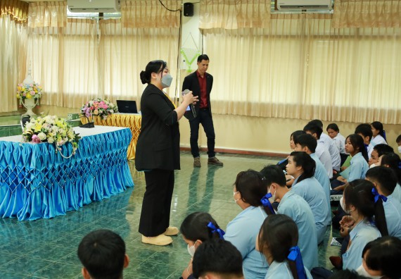 ภาพกิจกรรม  คณะวิทยาศาสตร์และเทคโนโลยี มหาวิทยาลัยราชภัฏกําแพงเพชร จัดโครงการประชาสัมพันธ์รายวิชาและหลักสูตรไปยังผู้เรียนกลุ่มใหม่ (Non-age Group) โรงเรียนพิไกรวิทยา