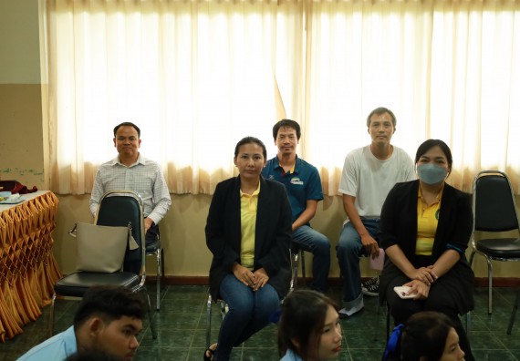 ภาพกิจกรรม  คณะวิทยาศาสตร์และเทคโนโลยี มหาวิทยาลัยราชภัฏกําแพงเพชร จัดโครงการประชาสัมพันธ์รายวิชาและหลักสูตรไปยังผู้เรียนกลุ่มใหม่ (Non-age Group) โรงเรียนพิไกรวิทยา