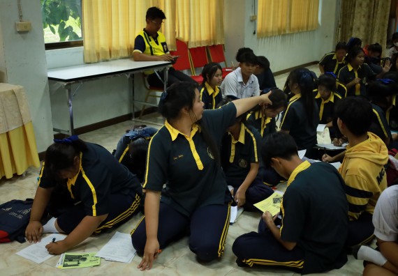 ภาพกิจกรรม  คณะวิทยาศาสตร์และเทคโนโลยี มหาวิทยาลัยราชภัฏกําแพงเพชร จัดโครงการประชาสัมพันธ์รายวิชาและหลักสูตรไปยังผู้เรียนกลุ่มใหม่ (Non-age Group) โรงเรียนเรืองวิทย์พิทยาคม