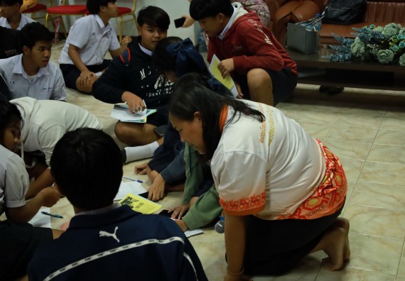 ภาพกิจกรรม  คณะวิทยาศาสตร์และเทคโนโลยี มหาวิทยาลัยราชภัฏกําแพงเพชร จัดโครงการประชาสัมพันธ์รายวิชาและหลักสูตรไปยังผู้เรียนกลุ่มใหม่ (Non-age Group) โรงเรียนเรืองวิทย์พิทยาคม