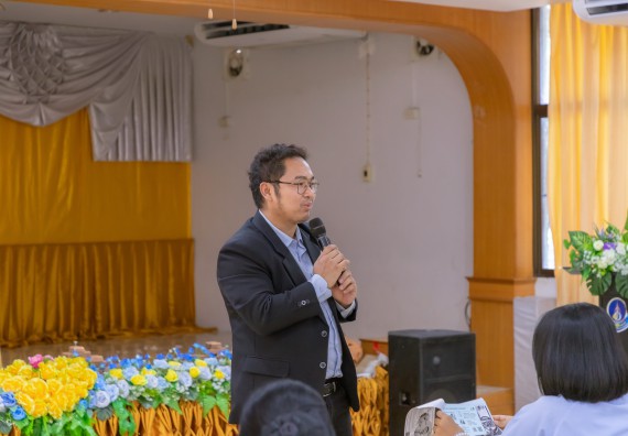 คณะวิทยาศาสตร์และเทคโนโลยี มหาวิทยาลัยราชภัฏกําแพงเพชร จัดโครงการประชาสัมพันธ์รายวิชาและหลักสูตรไปยังผู้เรียนกลุ่มใหม่ (Non-age Group)  โรงเรียนมัธยมพัชรกิติยาภา 2