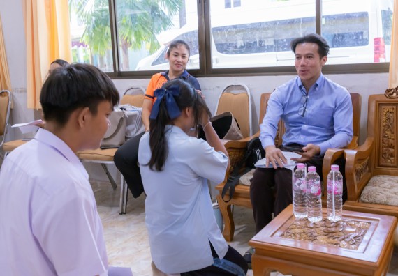 คณะวิทยาศาสตร์และเทคโนโลยี มหาวิทยาลัยราชภัฏกําแพงเพชร จัดโครงการประชาสัมพันธ์รายวิชาและหลักสูตรไปยังผู้เรียนกลุ่มใหม่ (Non-age Group)  โรงเรียนมัธยมพัชรกิติยาภา 2