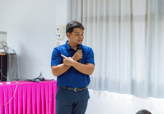 ภาพกิจกรรม  คณะวิทยาศาสตร์และเทคโนโลยี มหาวิทยาลัยราชภัฏกําแพงเพชร จัดโครงการประชาสัมพันธ์รายวิชาและหลักสูตรไปยังผู้เรียนกลุ่มใหม่ (Non-age Group)  โรงเรียนโกสัมพีวิทยา