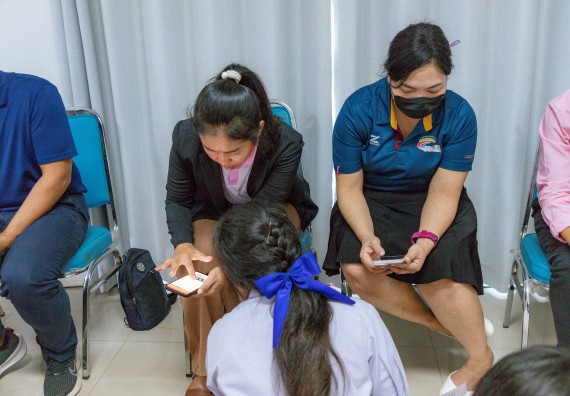 ภาพกิจกรรม  คณะวิทยาศาสตร์และเทคโนโลยี มหาวิทยาลัยราชภัฏกําแพงเพชร จัดโครงการประชาสัมพันธ์รายวิชาและหลักสูตรไปยังผู้เรียนกลุ่มใหม่ (Non-age Group)  โรงเรียนโกสัมพีวิทยา