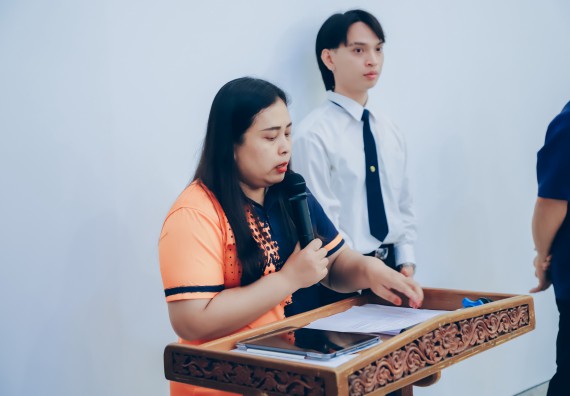 ภาพกิจกรรม  คณะวิทยาศาสตร์และเทคโนโลยี จัดกิจกรรมไหว้ครูคณะวิทยาศาสตร์และเทคโนโลยี ประจำปีการศึกษา 2568