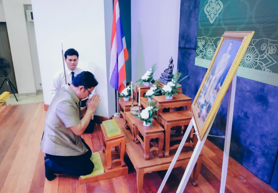 ภาพกิจกรรม  คณะวิทยาศาสตร์และเทคโนโลยี จัดกิจกรรมไหว้ครูคณะวิทยาศาสตร์และเทคโนโลยี ประจำปีการศึกษา 2568