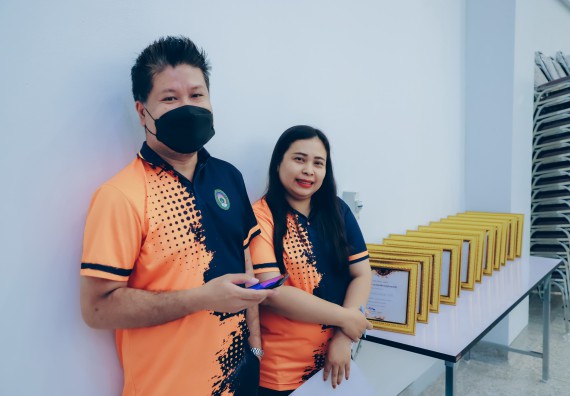 ภาพกิจกรรม  คณะวิทยาศาสตร์และเทคโนโลยี จัดกิจกรรมไหว้ครูคณะวิทยาศาสตร์และเทคโนโลยี ประจำปีการศึกษา 2568