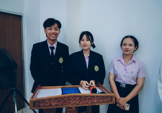 ภาพกิจกรรม  คณะวิทยาศาสตร์และเทคโนโลยี จัดกิจกรรมไหว้ครูคณะวิทยาศาสตร์และเทคโนโลยี ประจำปีการศึกษา 2568