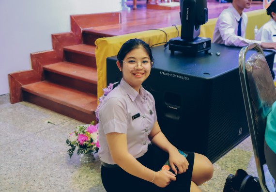 ภาพกิจกรรม  คณะวิทยาศาสตร์และเทคโนโลยี จัดกิจกรรมไหว้ครูคณะวิทยาศาสตร์และเทคโนโลยี ประจำปีการศึกษา 2568