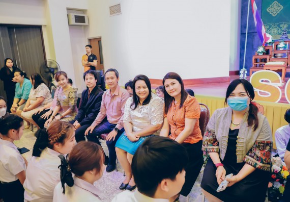 ภาพกิจกรรม  คณะวิทยาศาสตร์และเทคโนโลยี จัดกิจกรรมไหว้ครูคณะวิทยาศาสตร์และเทคโนโลยี ประจำปีการศึกษา 2568