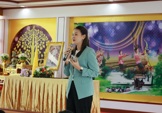 ภาพกิจกรรม  คณะวิทยาศาสตร์และเทคโนโลยี มหาวิทยาลัยราชภัฏกําแพงเพชร จัดโครงการประชาสัมพันธ์รายวิชาและหลักสูตรไปยังผู้เรียนกลุ่มใหม่ (Non-age Group) โรงเรียนทุ่งโพธิ์ทะเลพิทยา