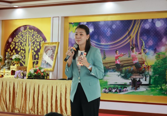 ภาพกิจกรรม  คณะวิทยาศาสตร์และเทคโนโลยี มหาวิทยาลัยราชภัฏกําแพงเพชร จัดโครงการประชาสัมพันธ์รายวิชาและหลักสูตรไปยังผู้เรียนกลุ่มใหม่ (Non-age Group) โรงเรียนทุ่งโพธิ์ทะเลพิทยา