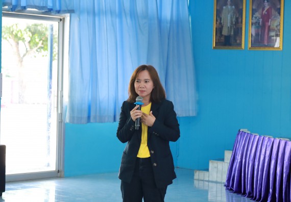 ภาพกิจกรรม  คณะวิทยาศาสตร์และเทคโนโลยี มหาวิทยาลัยราชภัฏกําแพงเพชร จัดโครงการประชาสัมพันธ์รายวิชาและหลักสูตรไปยังผู้เรียนกลุ่มใหม่ (Non-age Group)  โรงเรียนวังตะเคียนประชานุสรณ์