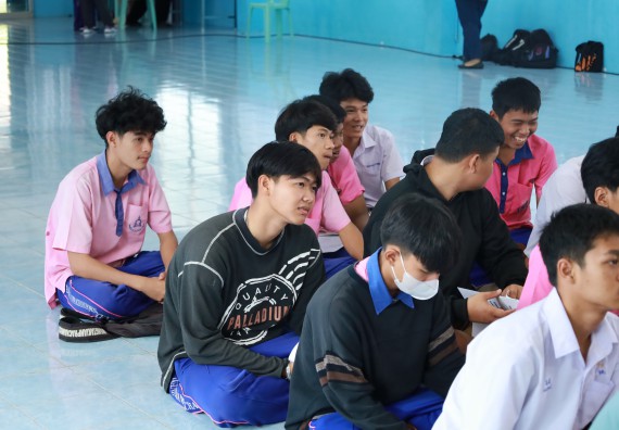 ภาพกิจกรรม  คณะวิทยาศาสตร์และเทคโนโลยี มหาวิทยาลัยราชภัฏกําแพงเพชร จัดโครงการประชาสัมพันธ์รายวิชาและหลักสูตรไปยังผู้เรียนกลุ่มใหม่ (Non-age Group)  โรงเรียนวังตะเคียนประชานุสรณ์