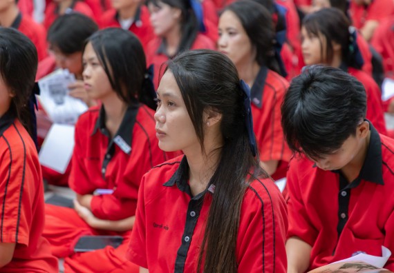 ภาพกิจกรรม คณะวิทยาศาสตร์และเทคโนโลยี มหาวิทยาลัยราชภัฏกําแพงเพชร จัดโครงการประชาสัมพันธ์รายวิชาและหลักสูตรไปยังผู้เรียนกลุ่มใหม่ (Non-age Group) โรงเรียนพรานกระต่ายพิทยาคม