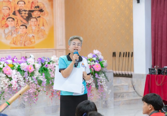 ภาพกิจกรรม คณะวิทยาศาสตร์และเทคโนโลยี มหาวิทยาลัยราชภัฏกําแพงเพชร จัดโครงการประชาสัมพันธ์รายวิชาและหลักสูตรไปยังผู้เรียนกลุ่มใหม่ (Non-age Group) โรงเรียนพรานกระต่ายพิทยาคม