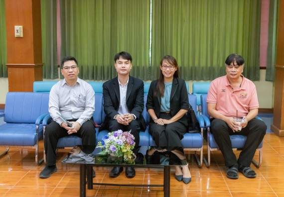 ภาพกิจกรรม คณะวิทยาศาสตร์และเทคโนโลยี มหาวิทยาลัยราชภัฏกําแพงเพชร จัดโครงการประชาสัมพันธ์รายวิชาและหลักสูตรไปยังผู้เรียนกลุ่มใหม่ (Non-age Group) โรงเรียนกำแพงเพชรพิทยาคม