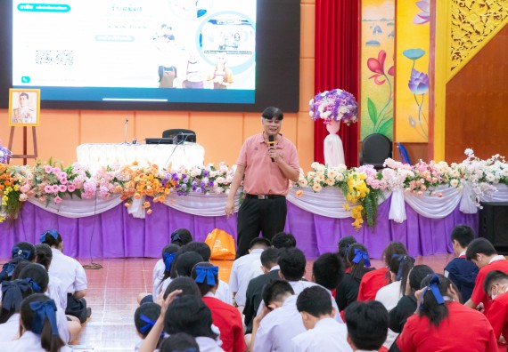 ภาพกิจกรรม คณะวิทยาศาสตร์และเทคโนโลยี มหาวิทยาลัยราชภัฏกําแพงเพชร จัดโครงการประชาสัมพันธ์รายวิชาและหลักสูตรไปยังผู้เรียนกลุ่มใหม่ (Non-age Group) โรงเรียนกำแพงเพชรพิทยาคม