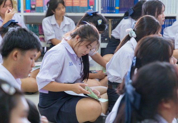 ภาพกิจกรรม  คณะวิทยาศาสตร์และเทคโนโลยี มหาวิทยาลัยราชภัฏกําแพงเพชร จัดโครงการประชาสัมพันธ์รายวิชาและหลักสูตรไปยังผู้เรียนกลุ่มใหม่ (Non-age Group)