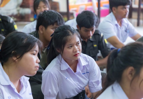 ภาพกิจกรรม  คณะวิทยาศาสตร์และเทคโนโลยี มหาวิทยาลัยราชภัฏกําแพงเพชร จัดโครงการประชาสัมพันธ์รายวิชาและหลักสูตรไปยังผู้เรียนกลุ่มใหม่ (Non-age Group)