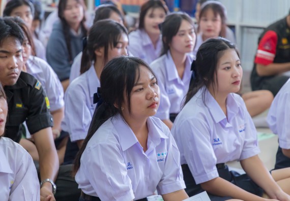 ภาพกิจกรรม  คณะวิทยาศาสตร์และเทคโนโลยี มหาวิทยาลัยราชภัฏกําแพงเพชร จัดโครงการประชาสัมพันธ์รายวิชาและหลักสูตรไปยังผู้เรียนกลุ่มใหม่ (Non-age Group)