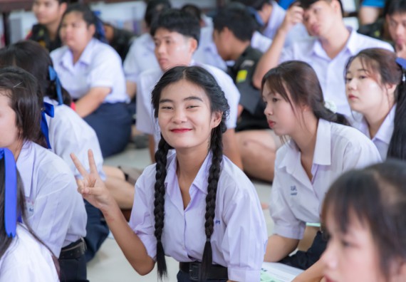 ภาพกิจกรรม  คณะวิทยาศาสตร์และเทคโนโลยี มหาวิทยาลัยราชภัฏกําแพงเพชร จัดโครงการประชาสัมพันธ์รายวิชาและหลักสูตรไปยังผู้เรียนกลุ่มใหม่ (Non-age Group)