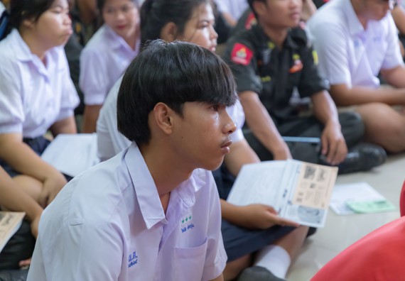 ภาพกิจกรรม  คณะวิทยาศาสตร์และเทคโนโลยี มหาวิทยาลัยราชภัฏกําแพงเพชร จัดโครงการประชาสัมพันธ์รายวิชาและหลักสูตรไปยังผู้เรียนกลุ่มใหม่ (Non-age Group)