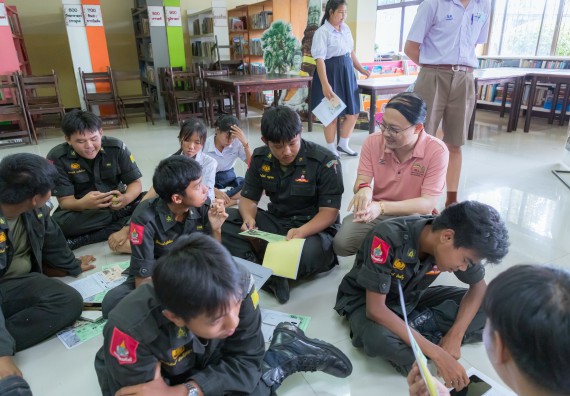 ภาพกิจกรรม  คณะวิทยาศาสตร์และเทคโนโลยี มหาวิทยาลัยราชภัฏกําแพงเพชร จัดโครงการประชาสัมพันธ์รายวิชาและหลักสูตรไปยังผู้เรียนกลุ่มใหม่ (Non-age Group)