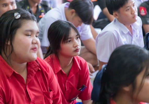 ภาพกิจกรรม  คณะวิทยาศาสตร์และเทคโนโลยี มหาวิทยาลัยราชภัฏกําแพงเพชร จัดโครงการประชาสัมพันธ์รายวิชาและหลักสูตรไปยังผู้เรียนกลุ่มใหม่ (Non-age Group)