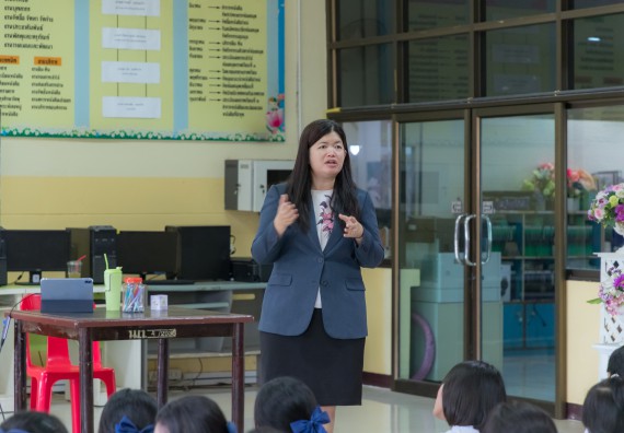 ภาพกิจกรรม  คณะวิทยาศาสตร์และเทคโนโลยี มหาวิทยาลัยราชภัฏกําแพงเพชร จัดโครงการประชาสัมพันธ์รายวิชาและหลักสูตรไปยังผู้เรียนกลุ่มใหม่ (Non-age Group)