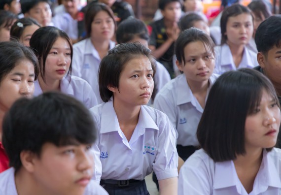 ภาพกิจกรรม  คณะวิทยาศาสตร์และเทคโนโลยี มหาวิทยาลัยราชภัฏกําแพงเพชร จัดโครงการประชาสัมพันธ์รายวิชาและหลักสูตรไปยังผู้เรียนกลุ่มใหม่ (Non-age Group)